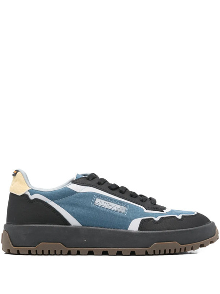  Autry Wildpace Panelled Trainers - Black 