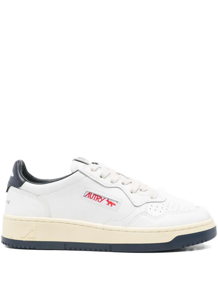  Autry X Maison Kitsuné Medalist Logo Low-top Sneakers - White 