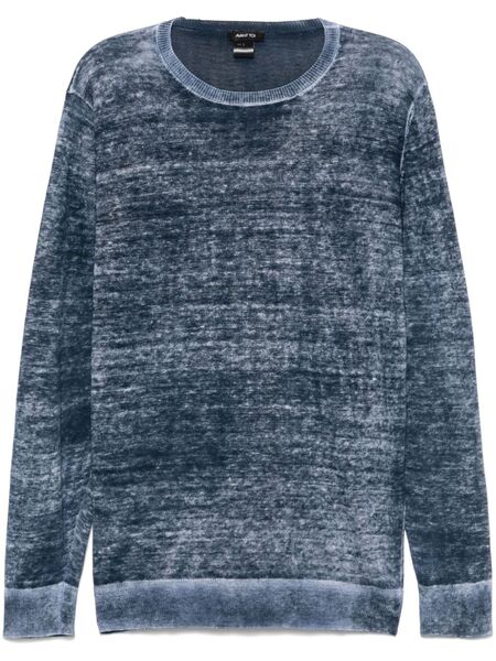  Avant Toi Dyed Sweater - Blue 