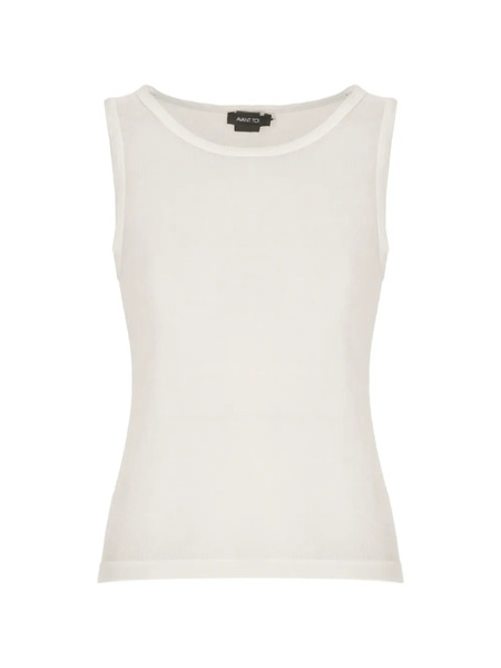  Avant Toi Knitted Vest - Neutrals 