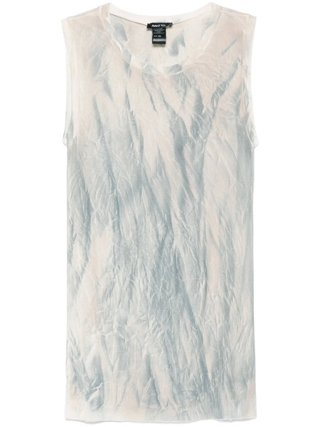  Avant Toi Marbled-pattern Tank Top - Neutrals 