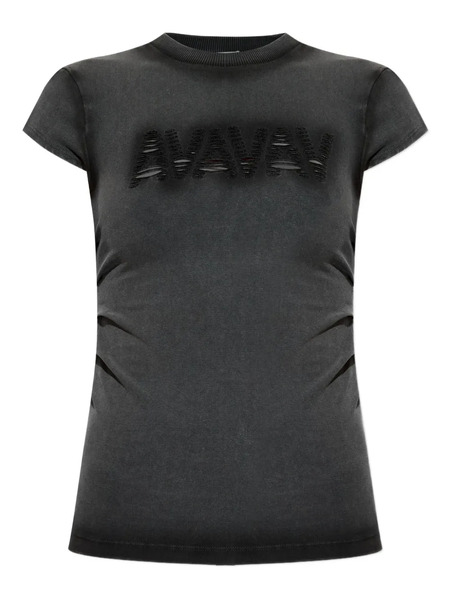  Avavav Logo-print T-shirt - Grey 