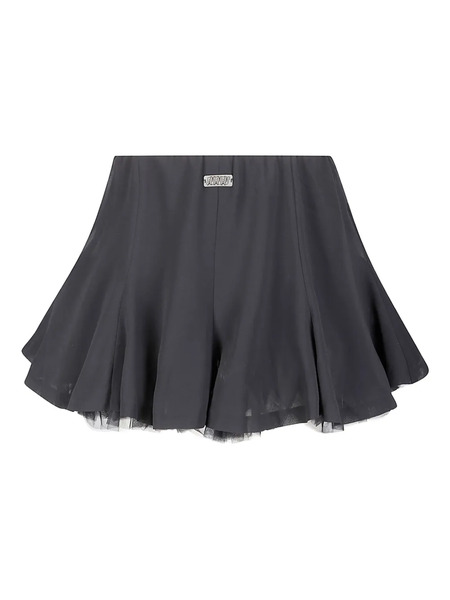  Avavav Tulle Mini Skirt - Black 