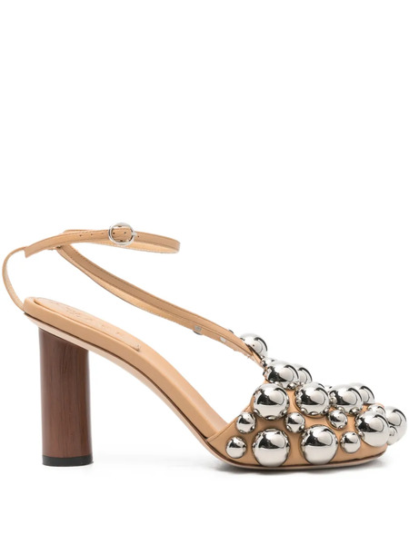 A.w.a.k.e. Mode Christine Studs-embellishment Sandals - Neutrals 