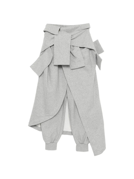  A.w.a.k.e. Mode Tie Waist Trousers - Grey 