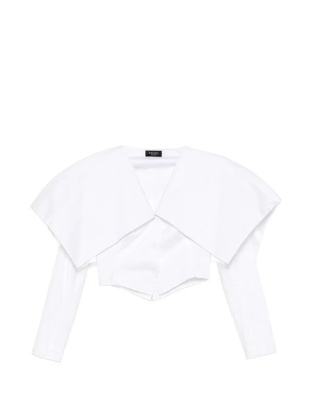  A.w.a.k.e. Mode V-neck Jacket - White 