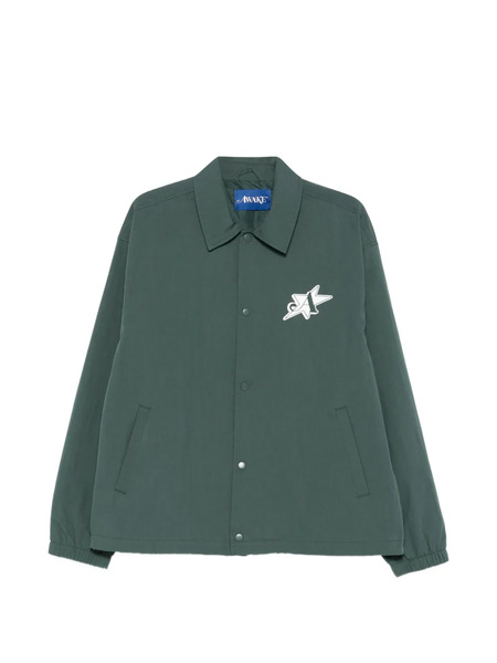  Awake Ny L.e.s. Community Coaches Jacket - Green 