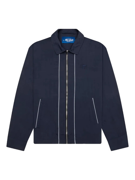  Awake Ny Logo-embroidered Zip-front Jacket - Blue 