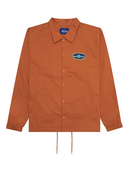  Awake Ny Oval-logo Twill Jacket - Orange 