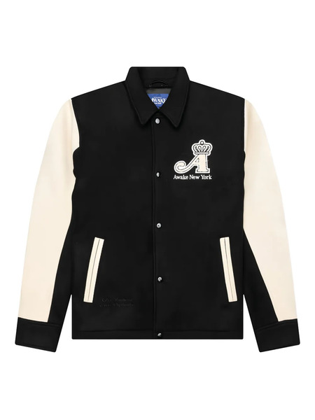  Awake Ny Panelled Bomber Jacket - Black 