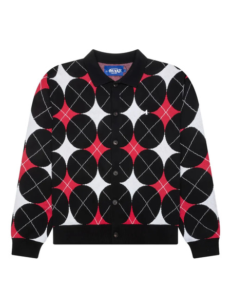  Awake Ny Patterned Cardigan - Black 