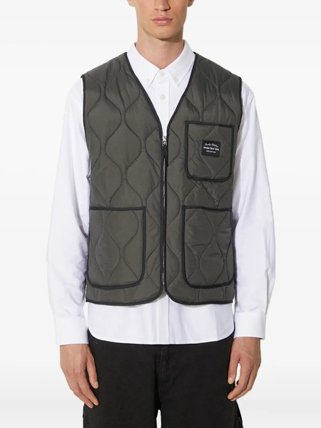  Awake Ny Quilted Vest - Grey 