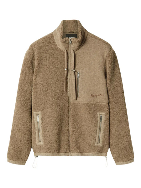  Axel Arigato Embroidered-logo Jacket - Brown 