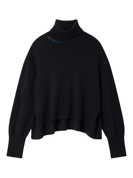  Axel Arigato Embroidered Turtleneck Sweater - Blue 
