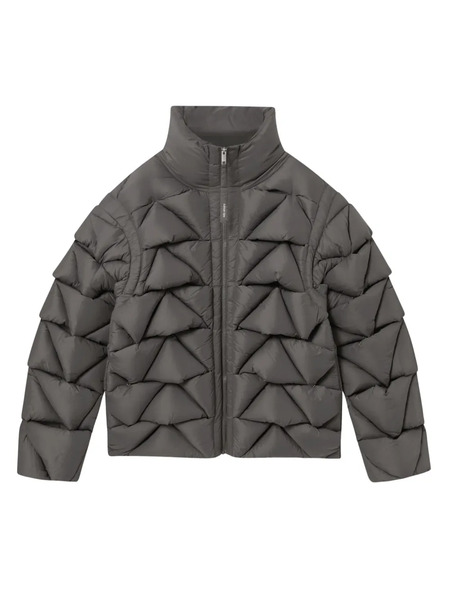  Axel Arigato Knit Padded Jacket - Grey 