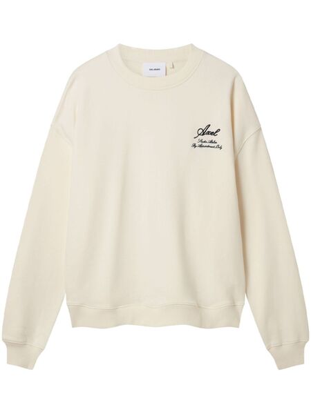  Axel Arigato Logo-embroidered Sweatshirt - Neutrals 