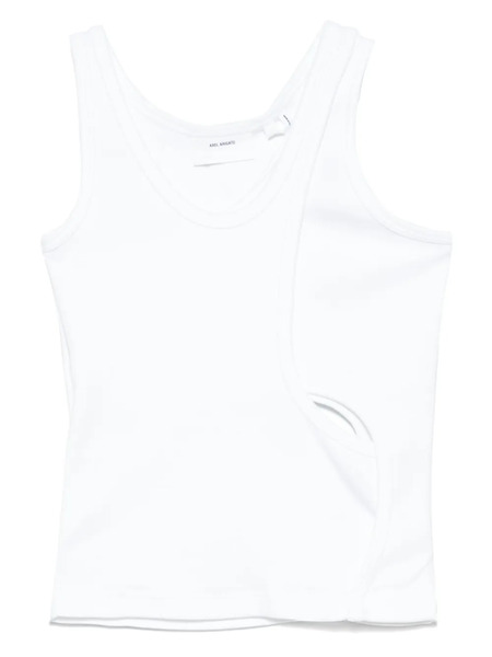  Axel Arigato Stretch-cotton Tank Top - White 
