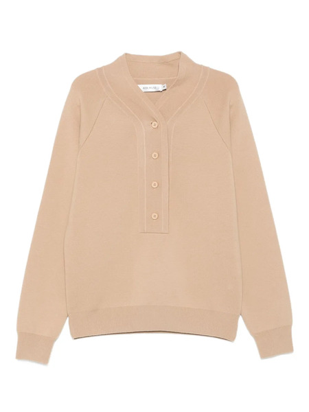  Aya Muse Henley Jumper - Neutrals 