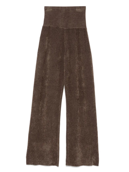  Aya Muse Knitted Trousers - Brown 