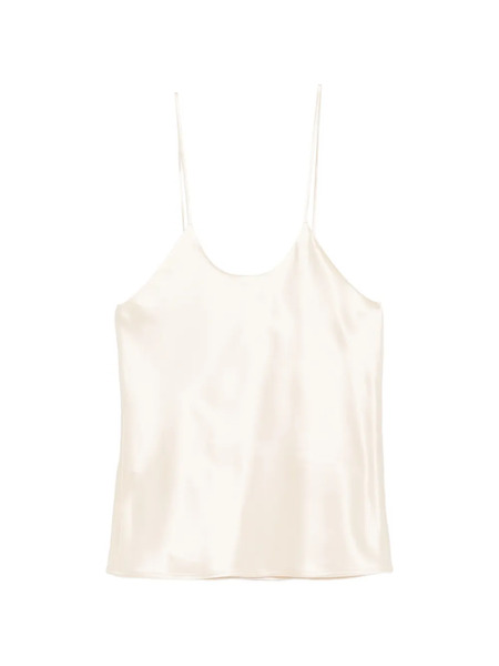  Aya Muse Spaghetti-strap Top - Neutrals 
