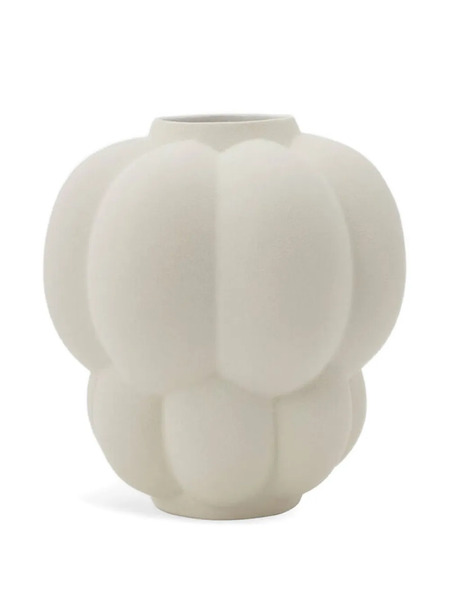  Aytm Uva Geometric-body Vase - Neutrals 