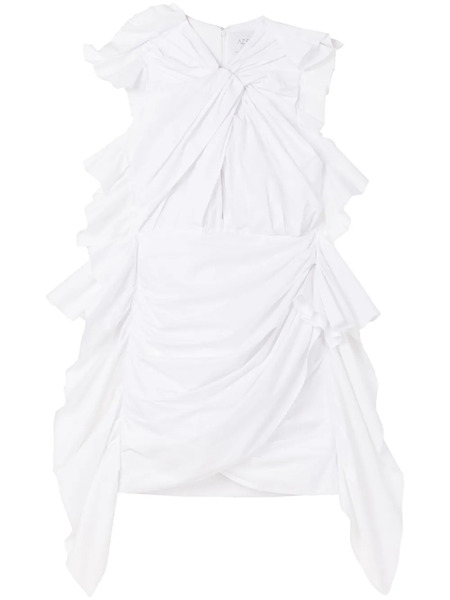  Az Factory Calla Lily Draped Minidress - White 