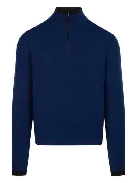  Aztech Mountain Angus Half-zip Sweater - Blue 