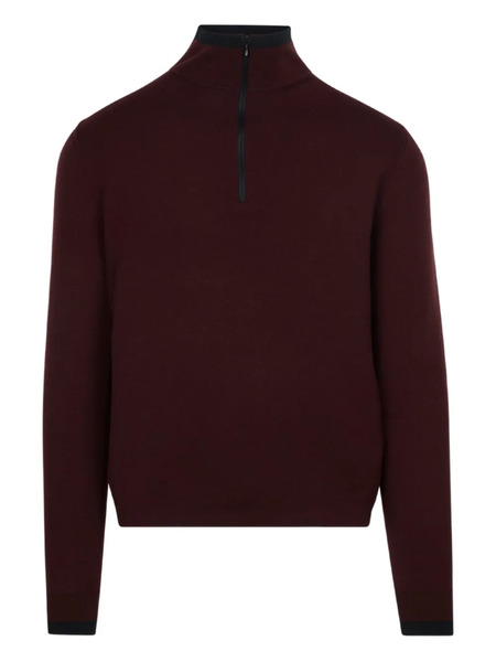  Aztech Mountain Angus Half-zip Sweatshirt - Red 
