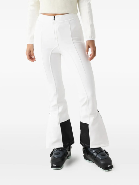  Aztech Mountain Bella Softshell High-waist Flared Ski Trousers - White 