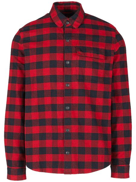  Aztech Mountain Checked Shirt - Red 
