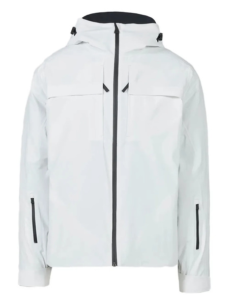  Aztech Mountain Hayden Insulated Hooded Ski Jacket - White 