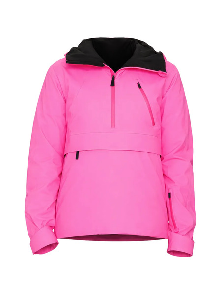  Aztech Mountain Hooded Pullover - Pink 