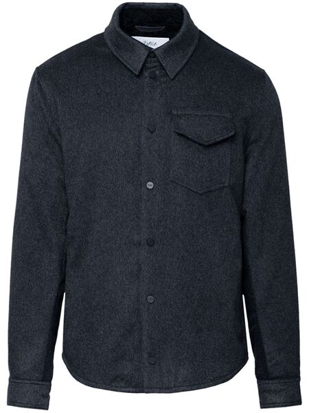  Aztech Mountain Lenado Padded Cashmere Shirt - Grey 