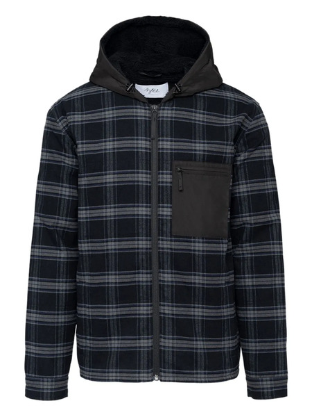  Aztech Mountain Loge Peak Hooded Jacket - Black 