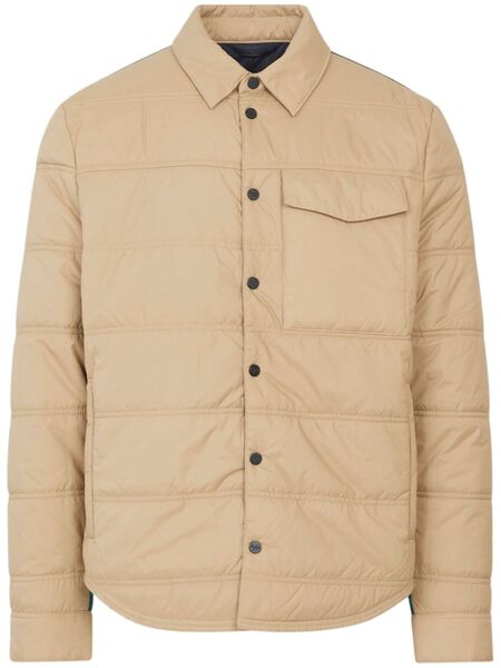  Aztech Mountain Loge Peak Quilted Shirt Jacket - Neutrals 