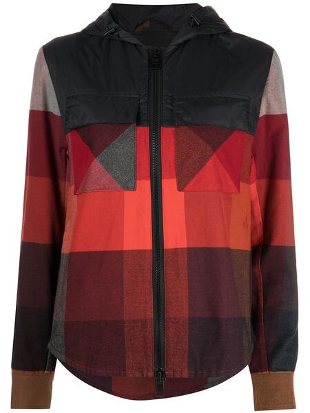  Aztech Mountain Loge Peak Ski Hoodie - Orange 