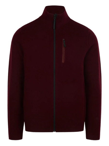  Aztech Mountain Matterhorn Full-zip Sweater - Red 