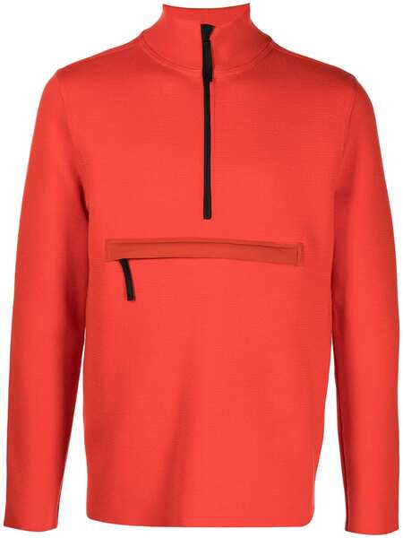  Aztech Mountain Matterhorn Half-zip Sweater - Orange 