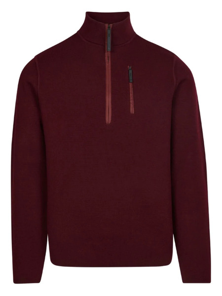  Aztech Mountain Matterhorn Half-zip Sweater - Red 