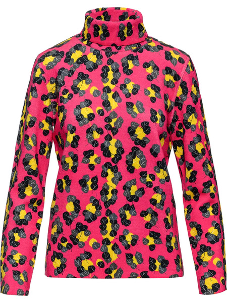  Aztech Mountain Matterhorn Leopard-print Jumper - Pink 