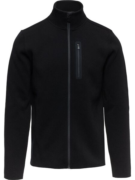  Aztech Mountain Matterhorn Zip-up Sweater - Black 
