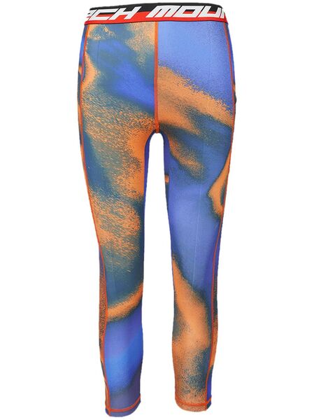  Aztech Mountain Next To Skin Ski Performance Leggings - Blue 