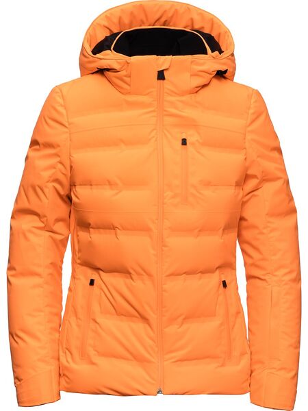  Aztech Mountain Nuke Hooded Puffer Jacket - Orange 