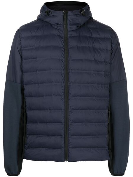  Aztech Mountain Ozone Quilted Fleece Midlayer Jacket - Blue 