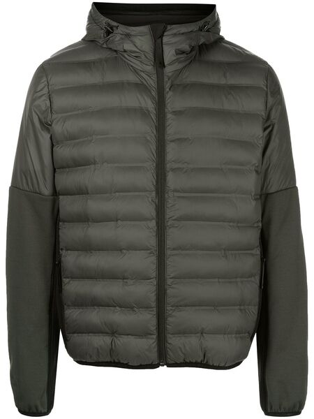  Aztech Mountain Ozone Quilted Fleece Midlayer Jacket - Green 