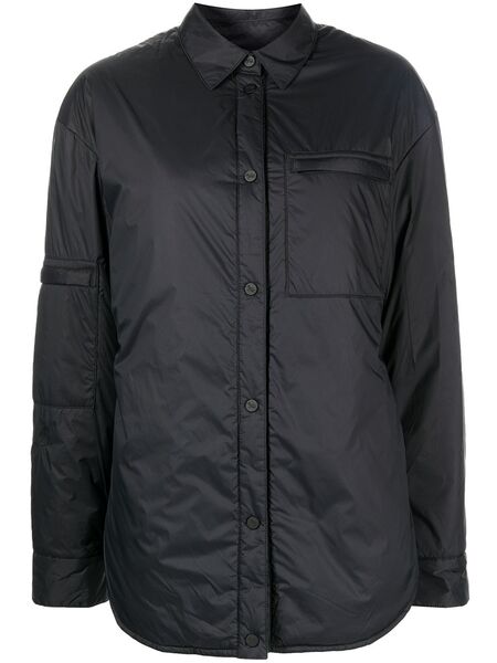  Aztech Mountain Pillow Padded Shirt Jacket - Black 