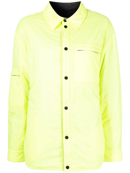  Aztech Mountain Pillow Padded Shirt Jacket - Green 