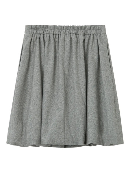  B+ab Elasticated Mini Skirt - Grey 