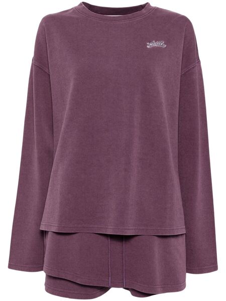  B+ab Jersey Top Skort Set - Purple 