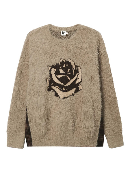  B+ab Logo-intarsia Sweater - Neutrals 